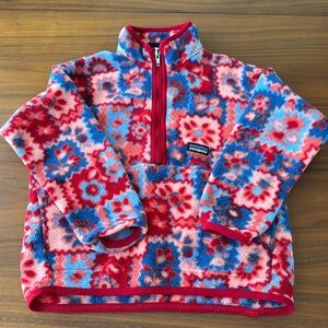 Children's Patagonia synchilla half zip fleece XS
